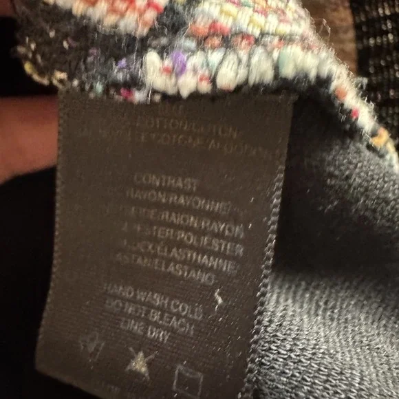 Sunday In Brooklyn Shirt Womens Medium Geometric Patterned Short Sleeve‎ Top - Picture 6 of 12